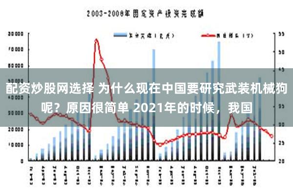 配资炒股网选择 为什么现在中国要研究武装机械狗呢？原因很简单 2021年的时候，我国