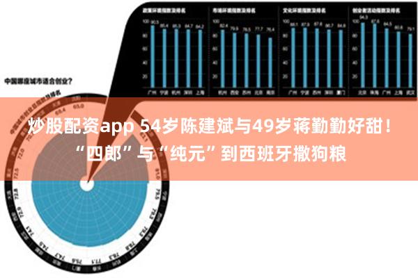 炒股配资app 54岁陈建斌与49岁蒋勤勤好甜！“四郎”与“纯元”到西班牙撒狗粮