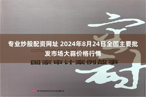 专业炒股配资网址 2024年8月24日全国主要批发市场大蒜价格行情