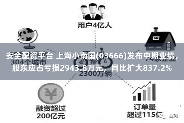 安全配资平台 上海小南国(03666)发布中期业绩，股东应占亏损2943.8万元，同比扩大837.2%