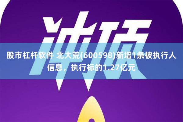 股市杠杆软件 北大荒(600598)新增1条被执行人信息，执行标的1.27亿元