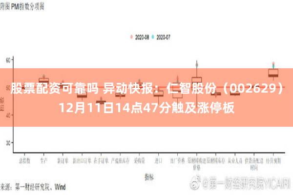 股票配资可靠吗 异动快报：仁智股份（002629）12月11日14点47分触及涨停板