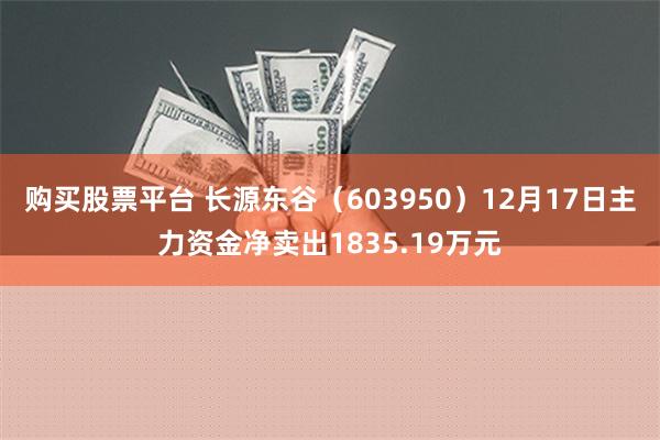 购买股票平台 长源东谷（603950）12月17日主力资金净卖出1835.19万元